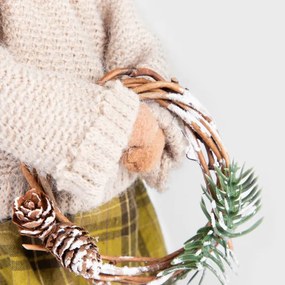 Vianočná dekorácia CAROL medvedík 712920