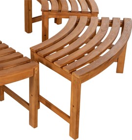 Lavica Nila 250 cm bez operadla - hnedá