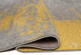 Kusový koberec Calif sivožltý 70x250cm