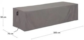 IRIA ochranná plachta na záhradný nábytok 205 cm x 75 cm x 50 cm