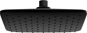 Mexen príslušenstvo, sprchová hlavica 20x20cm, D-62, čierna, 79762-70