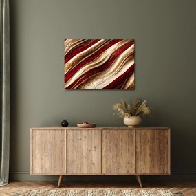 Obraz - Zlato - biela textúra (70x50 cm)