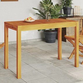 Záhradný jedálenský stôl 110x55x75 cm, akáciový masív 366368