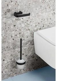 KFA Armatura 864-031-81 - Nástenná WC štetka matná čierna