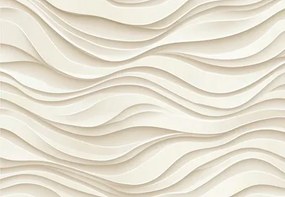Fototapeta - 3D línie vĺn (147x102 cm)