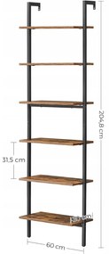 Dekorstudio Policový rebrík na kvety - LLS103B01
