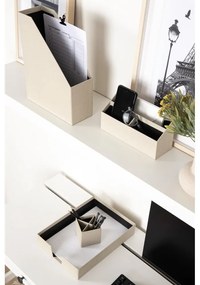 Kartónové organizéry v súprave 4 ks Hugo Canvas Paper Laminate – Bigso