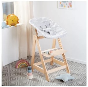 roba Detská vysoká stolička Born Up Zickzack 2 v 1 + Pultík k jedálenskej stoličke  (800008528)