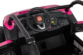 Elektrické autíčko RACING Road 2000 ružové