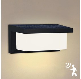 Brilagi - LED Solárne nástenné svietidlo so senzorom BRICKY LED/5W/6V IP65