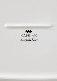 Porcelánová tácka 22,5x40 cm Hammershøi – Kähler Design