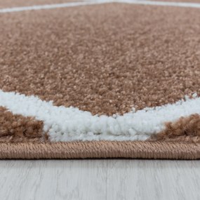 Ayyildiz, Kusový koberec Rio 4601 copper, 80x150, hnedá, kancelária