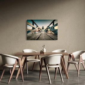 Obraz - Na móle (90x60 cm)