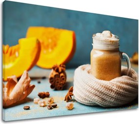 Obraz na stenu KÁVA SO ŠLAHAČKOU_093-11