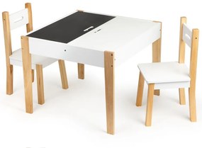 Set stôl a 2 stoličky Eco Toys