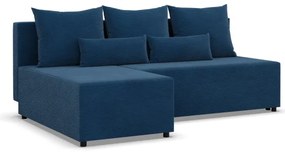 Rohová rozkladacia sedačka FERMO Poso granátová