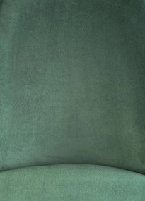 JEDÁLENSKÁ STOLIČKA KALEY TMAVO ZELENÁ BLUVEL 78 + ZLATÁ