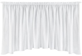 ZÁCLONA NA PÁSKE AGA3 400X145 CM BIELA