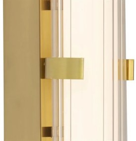 Searchlight 63125-1GO - LED Kúpeľňové svietidlo CLAMP LED/18W/230V IP44 zlatá