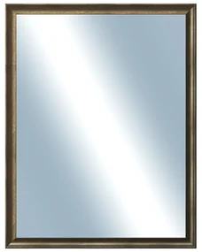 DANTIK - Zrkadlo v rámu, rozmer s rámom 70x90 cm z lišty Ferrosa bronzová (3143)
