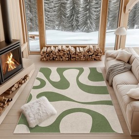 Zelený prateľný koberec 160x230 cm Matcha Latte – Mila Home