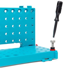 Brio Builder - pracovný stôl s náradím - 59 ks