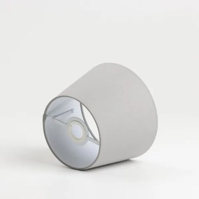 Brilagi - LED stojacia lampa CERIA 1xE27/40W/230V priemer 20,5 cm sivá/matný chróm