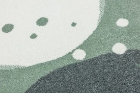 Koberec LIMA M040A zelený / krémový