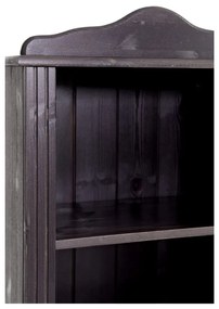 Hnedá knižnica z borovicového dreva 70x181 cm Ella – Støraa