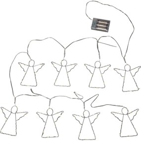 Svetelná reťaz počet žiaroviek 8 ks na baterky dĺžka 175 cm Angela – Star Trading