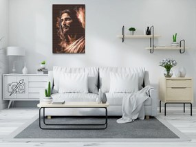 Gario Diamantové maľovanie Ježiš 3 Rozmery: 80 x 120 cm, Rámovanie: S vnútorným rámom, Diamanty: Štvorcové