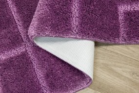 Kúpeľňový koberček INEZ fialový