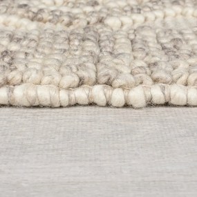 Sivý ručne tkaný koberec s prímesou vlny 160x230 cm Minerals Diamond – Flair Rugs