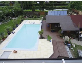 Bazénový set kompletný CF Block Planet Pool De Luxe 7x3,5x1,5 m modrá fólia