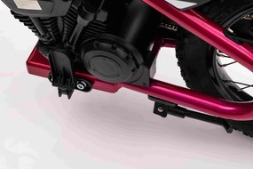 Ramiz BAIGOR 23 PRO Ružová batériová motorka pre dieťa