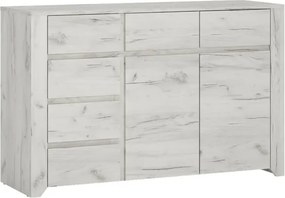 Sconto Komoda ANGEL 42 dub craft biely