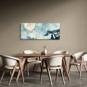 Obraz - Maľba splnu (120x50 cm)