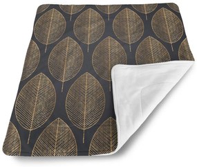 Sablio Deka pre bábätko Zlaté listy - 80x100 cm