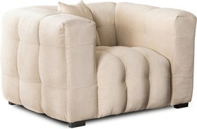 Relaxačné kreslo MADENA 1S Krémové – Moderný dizajn