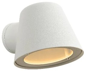Lucide 14881/05/31 DINGO-LED - Nástenné svietidlo do exteriéru - LED stmievatelná - GU10 - 1x5W 3000K - IP44 - Biele