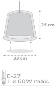 Dalber D-81212L - Detský luster na lanku STARS 1xE27/60W/230V