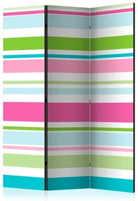 Artgeist Paraván - Bright stripes [Room Dividers]