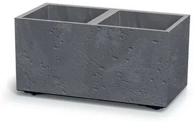 Kvetináč SIERRA CASE BETON EFFECT 57,7 cm , sivý, S