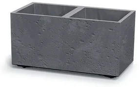 Kvetináč SIERRA CASE BETON EFFECT 57,7 cm , sivý, S
