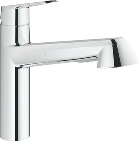 Grohe Eurodisc drezová batéria s vyťahovacou sprškou chróm 32257002 G32257002