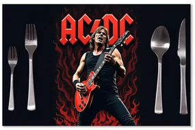 Sablio Prestieranie ACDC Gitarista: 40x30cm