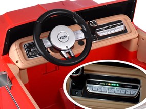 JOKOMISIADA Dvojmiestne autíčko na batériu klasický Ford Bronco Pickup červené PA0338
