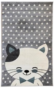 Koberec Frisee Soft Kids 0,8/1,5 0550A šedá