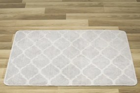 Protišmykový kúpelňový koberček Luxury sivý