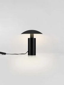 LED čierna stolná lampa Karpos
